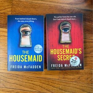 The Housemaid & The Housemaid's Secret Hardcover Set - Blue & Red